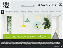 Tablet Screenshot of dekoratorium.com